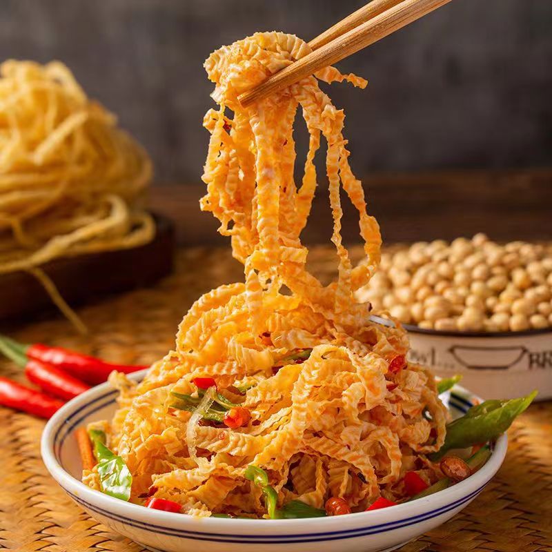 【大掌柜】素羊肚丝凉拌热炒火锅麻辣烫500g*三包   