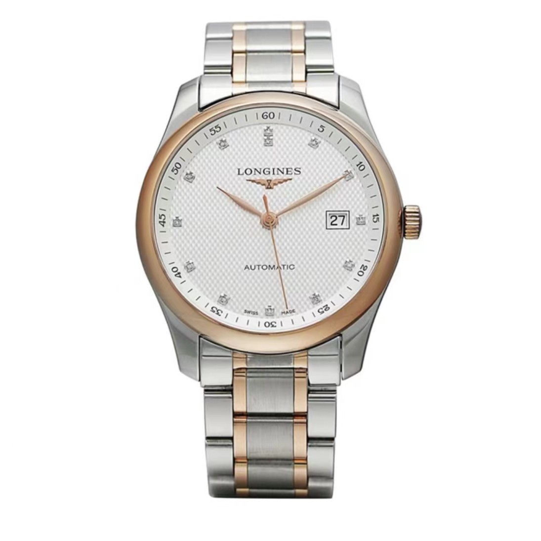 99新 Longines/浪琴 L2.793.5.77.7/名匠793间金钻刻/表径40
