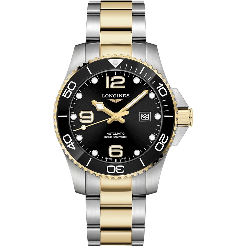 99新 Longines/浪琴 L3.781.3.56.7/康卡斯781潜水系列间/41表径