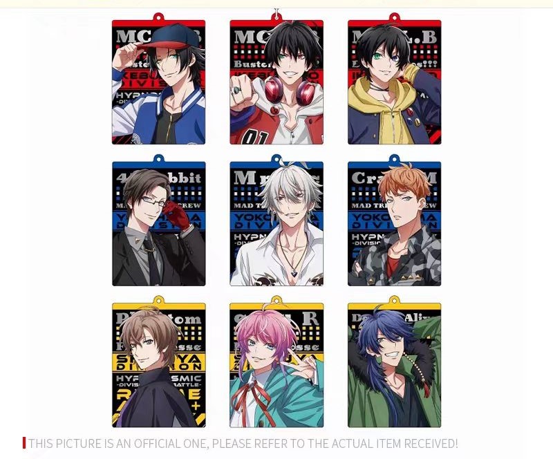 【催眠麦克风】 金属挂件Vol.1 代拆 可直邮（盲盒）