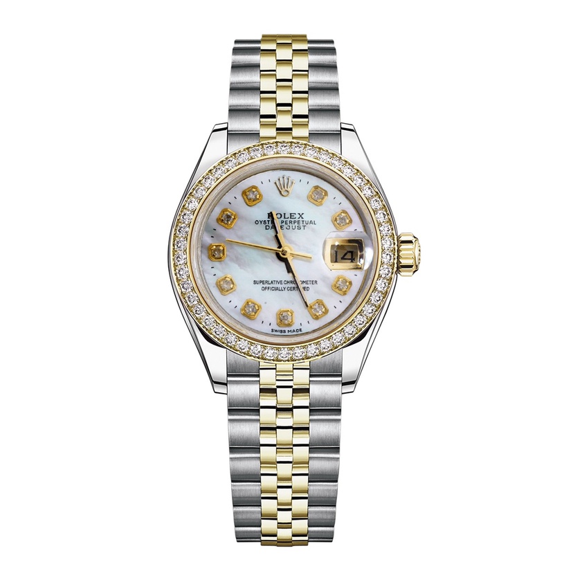 99新 Rolex/劳力士 69173白贝母自动机械腕表/后钻/WHP030830