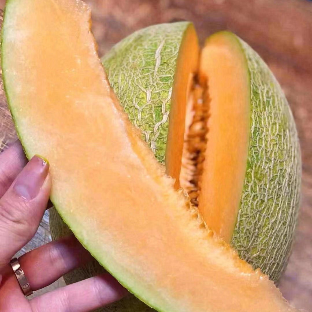 脆甜25号小蜜一个重3.7斤左右