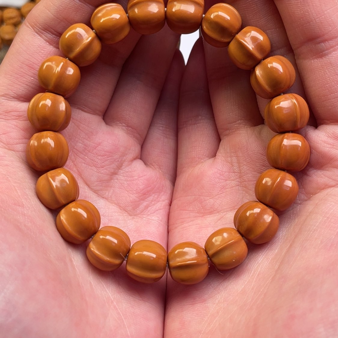 【闪购商品】猴头核桃手串全品无暇三花鲨鱼12尺寸