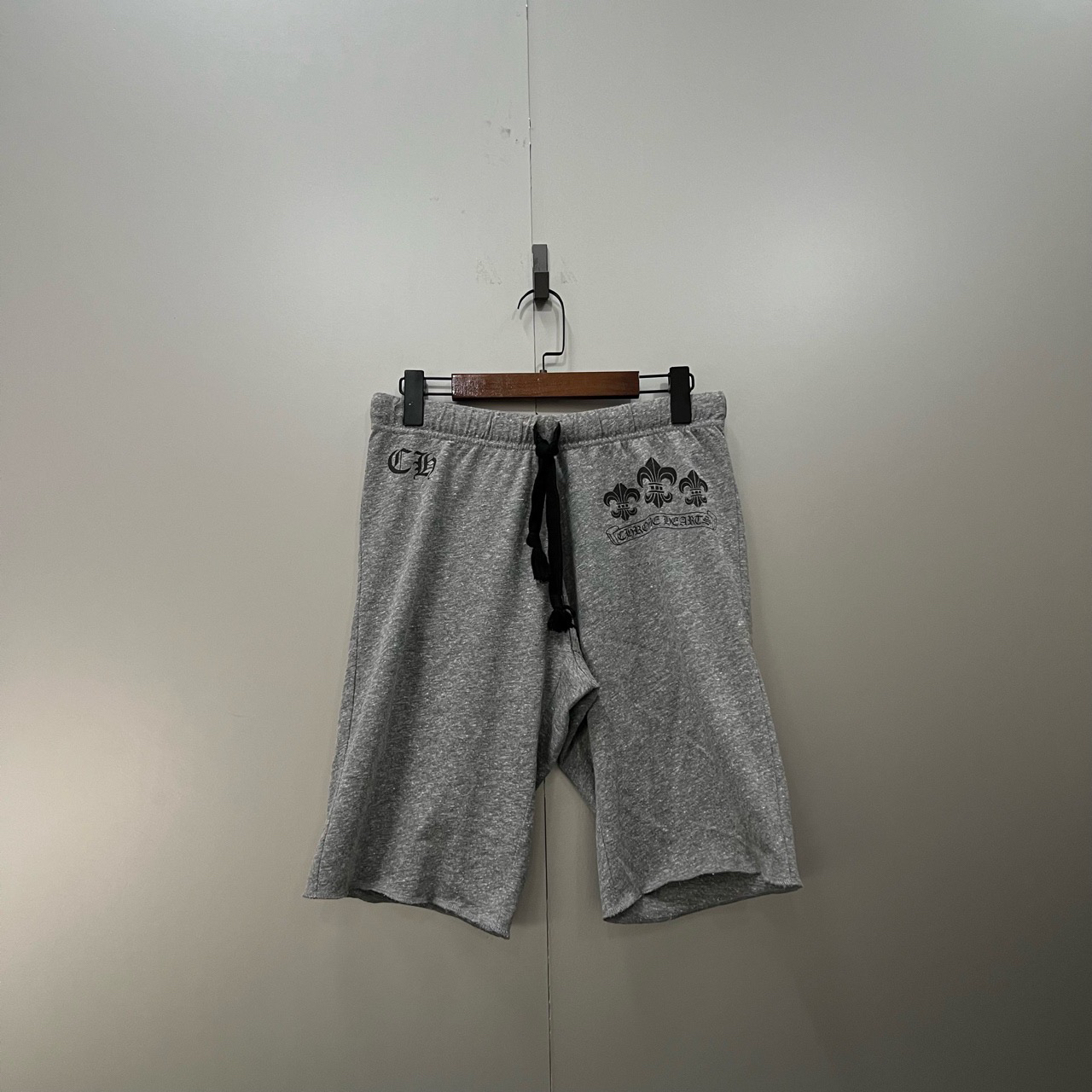 (jp) Chrome Hearts 克罗心 灰色梵文短裤 M码/95新/公价8000