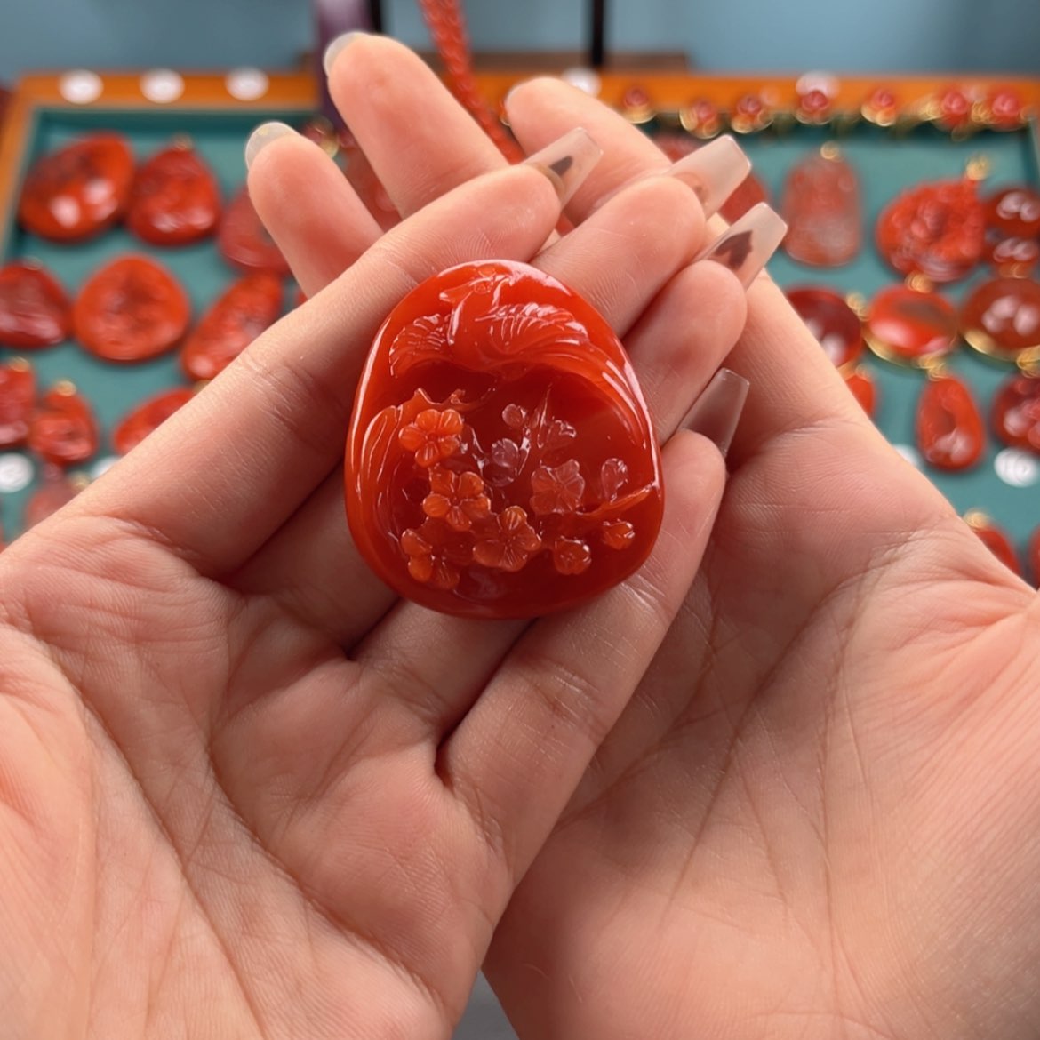 【闪购商品】南红玛瑙吊坠未镶嵌