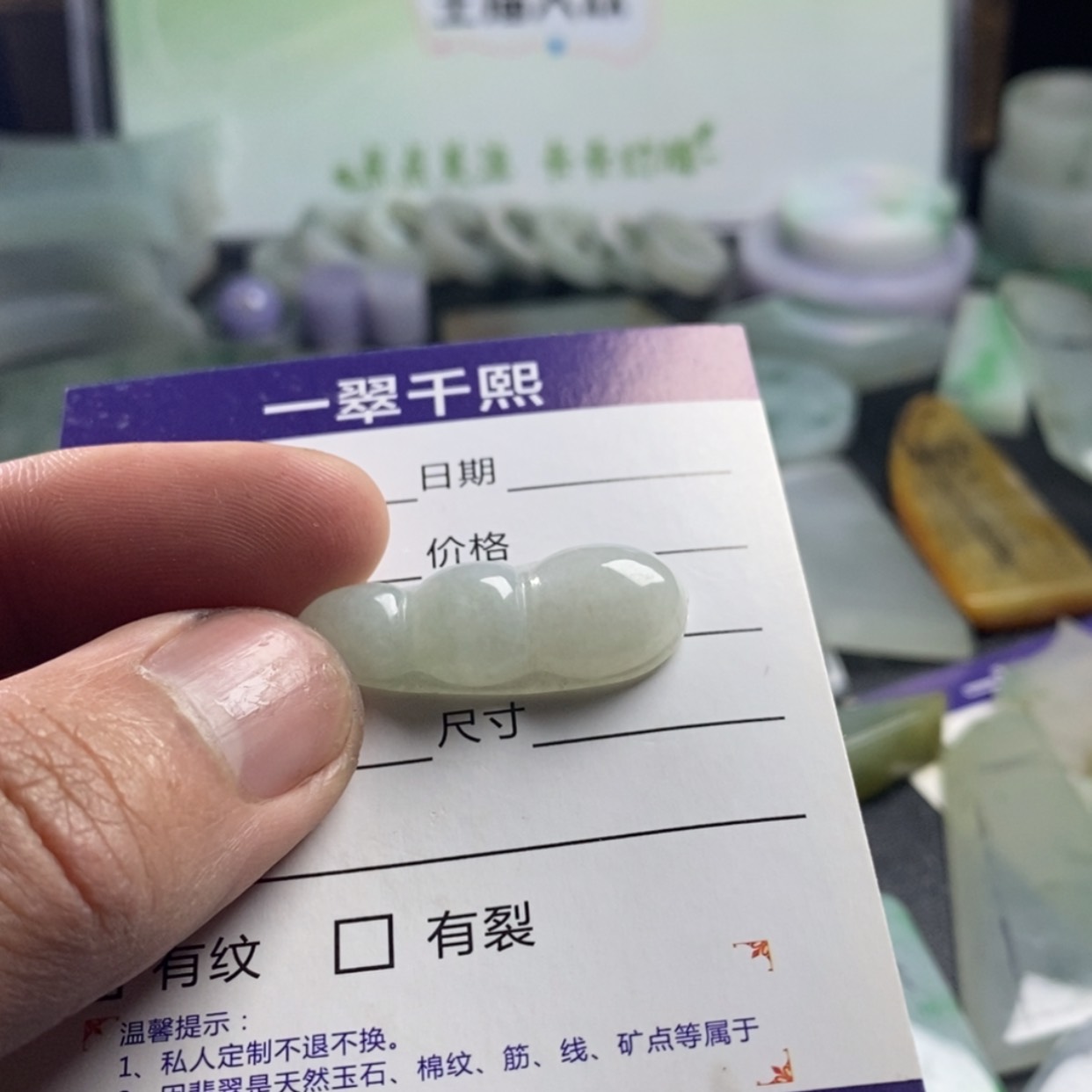【闪购商品】翡翠颈饰未镶嵌?****人