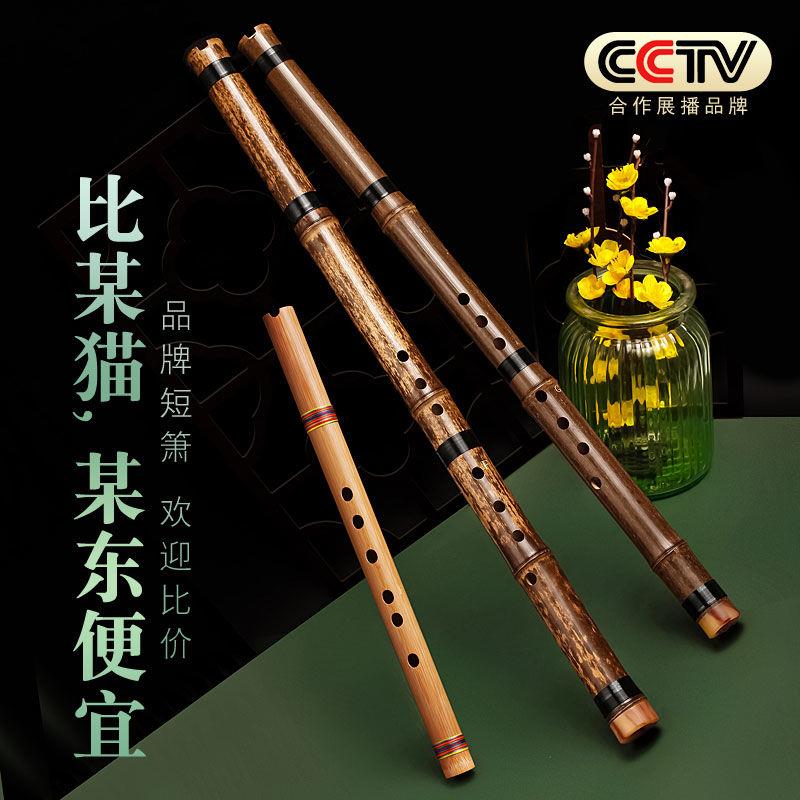 伶吟初学入门箫苦竹短箫紫竹短萧零基础乐器G六孔专业演奏洞箫