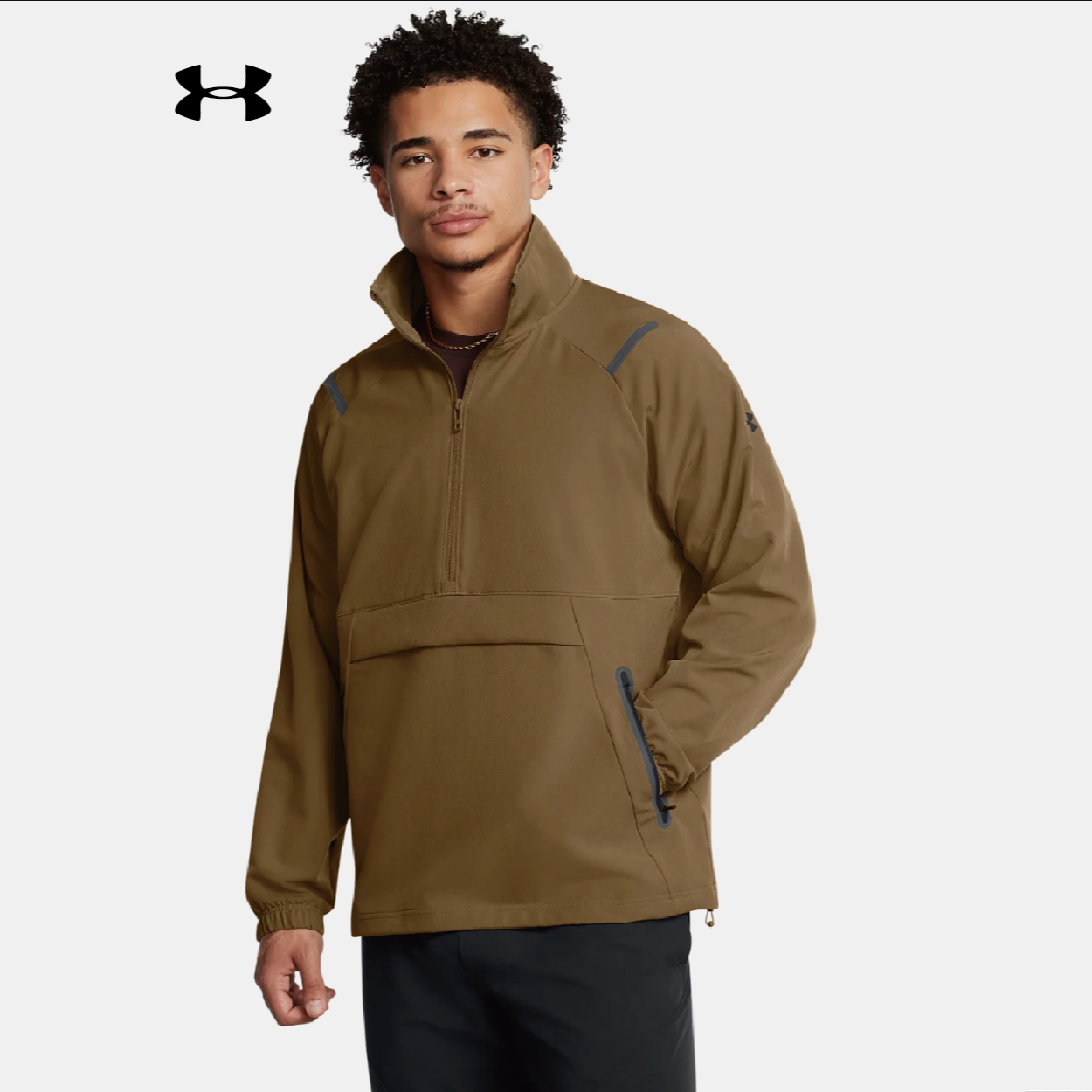 【曾舜晞同款】安德玛UA Unstoppable男运动休闲套头卫衣1387891