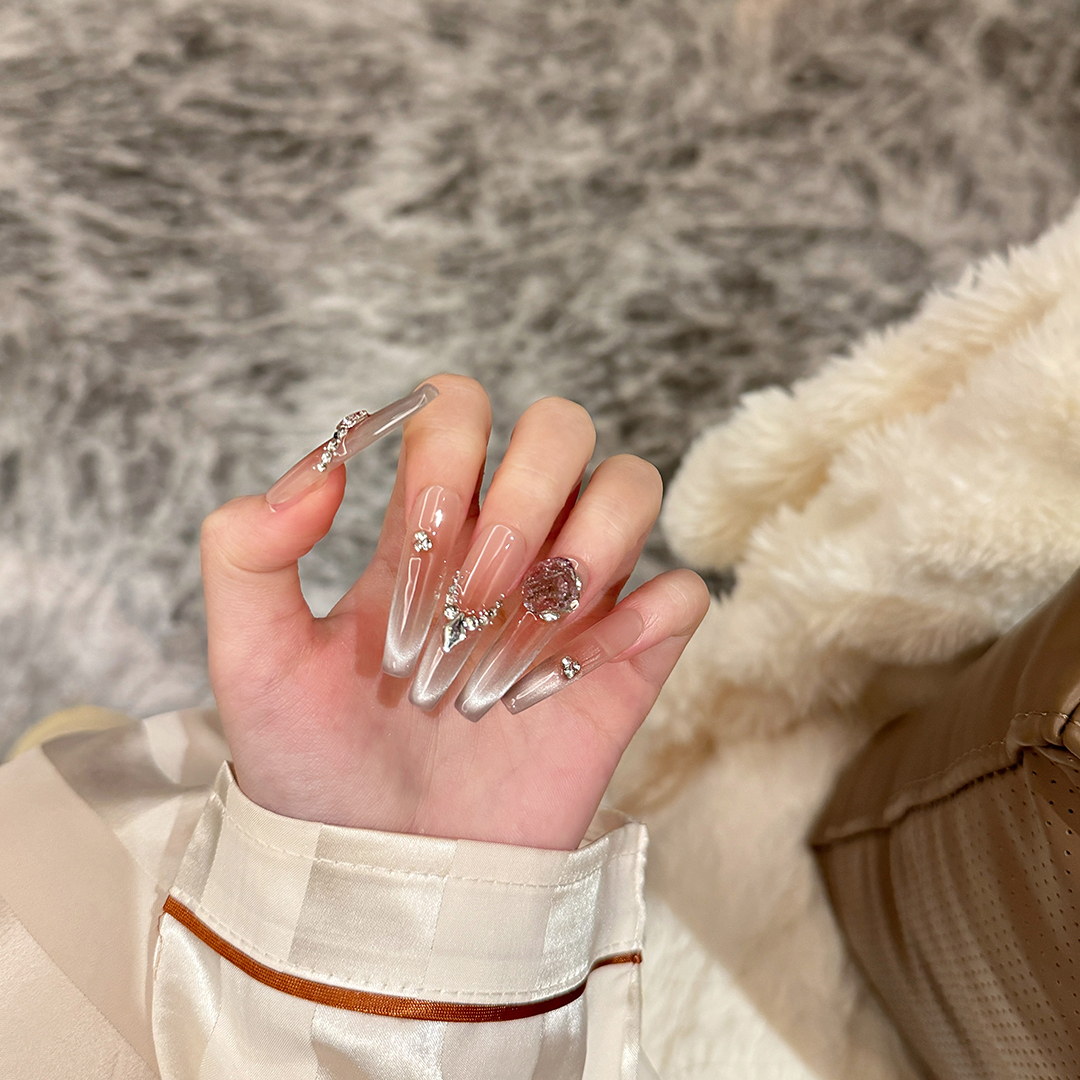 MIDUO米朵手工穿戴甲-白月光-693