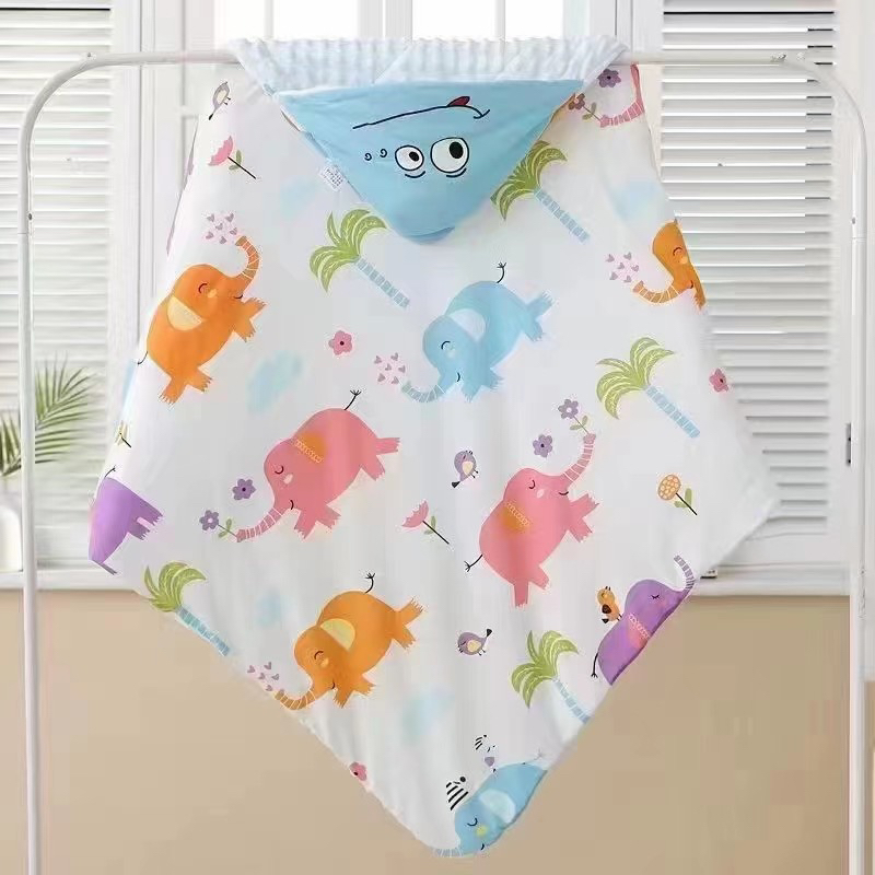 【昌吉发货】新生儿外出防风包被