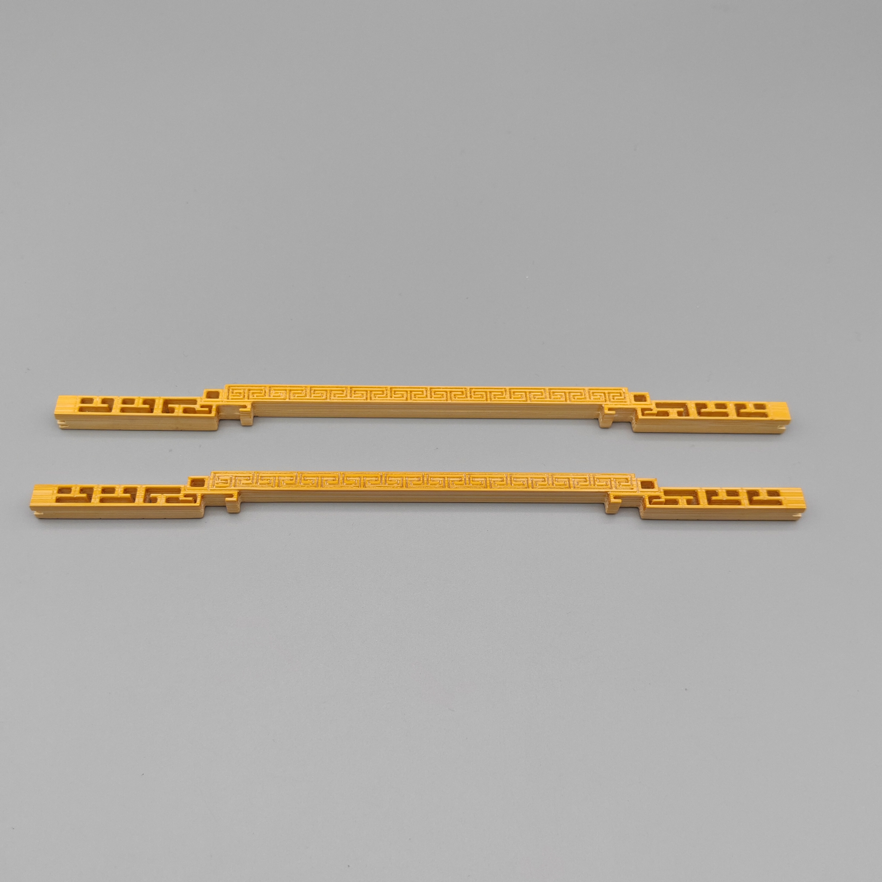 双面青双面雕回纹寿字跳杠 绣眼笼跳杠 跳棍 站杠 跳棍 鸟笼配件