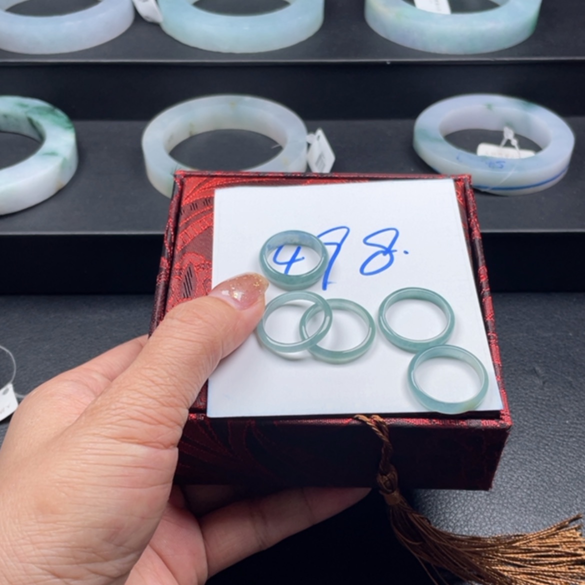 【闪购商品】翡翠手链未镶嵌