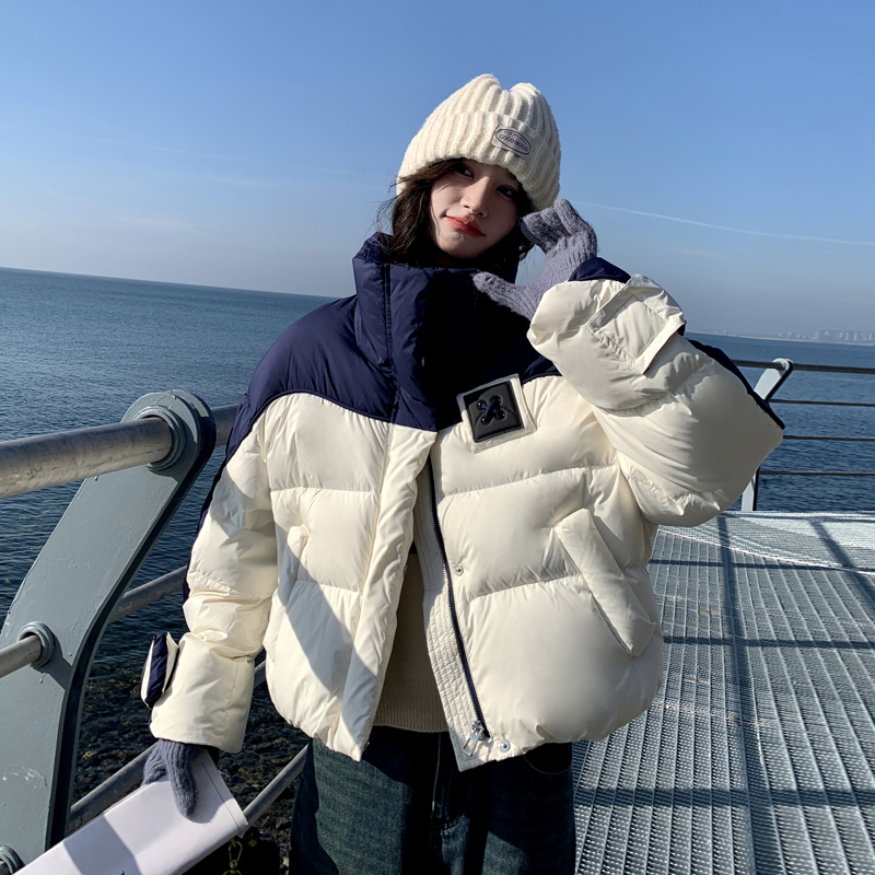 2025年新款冬季棉衣棉服女韩系时尚加厚设计感洋气保暖棉衣外套潮