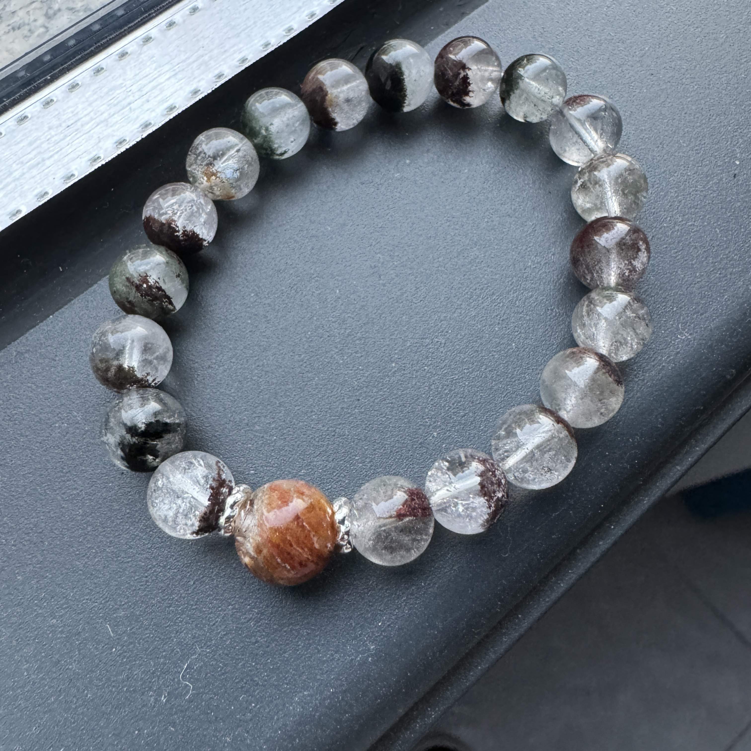 绿幽灵单圈卡10（天然石默认微瑕）