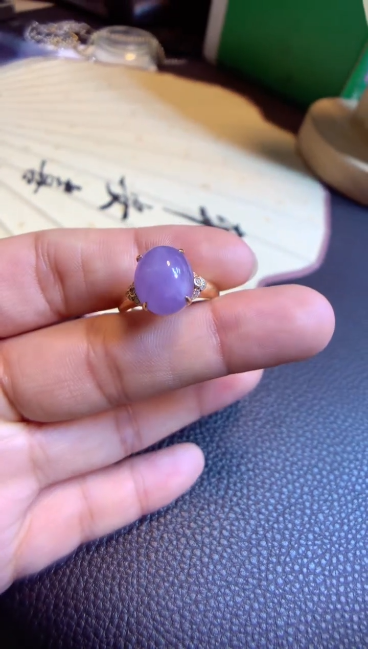 【闪购商品】翡翠颈饰18K金镶嵌1