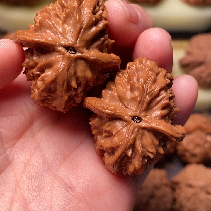 桃核把件全品野生果尺寸33.5