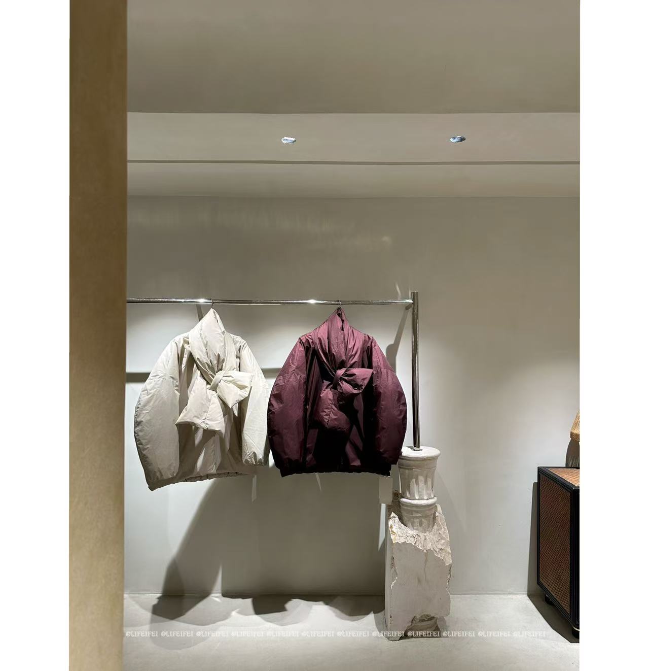 Mao店-泡芙球 围巾泡芙廓形羽绒服C3493【试穿弄脏拒收】