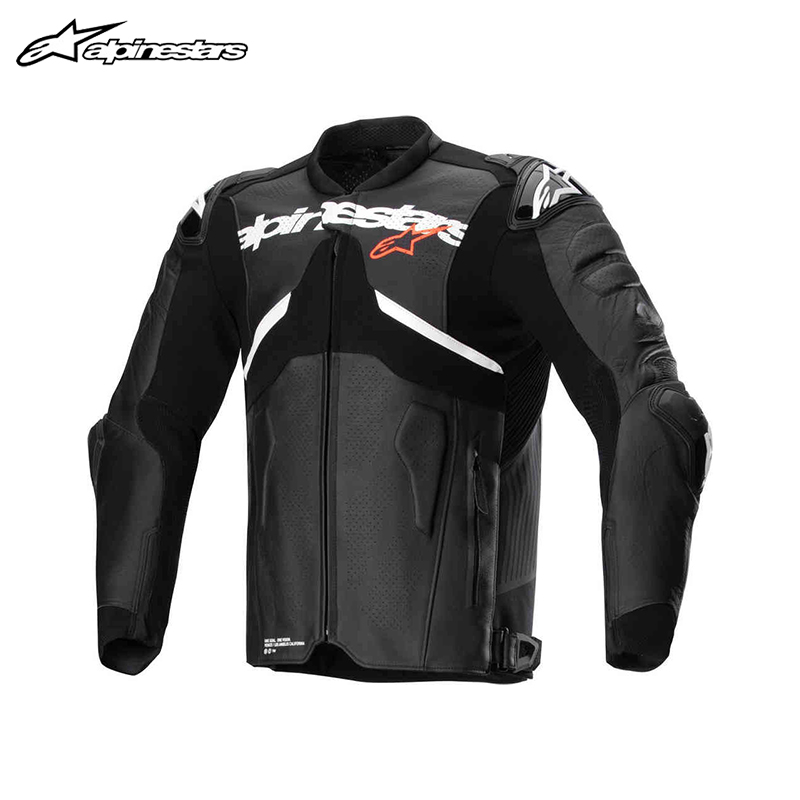 a星alpinestars摩托车皮衣ATEM V5机车赛车皮衣防摔耐磨牛皮夹克