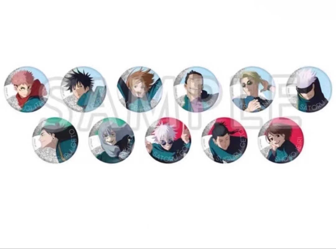 1【咒术回战】新椰树吧唧动漫周边日谷国现