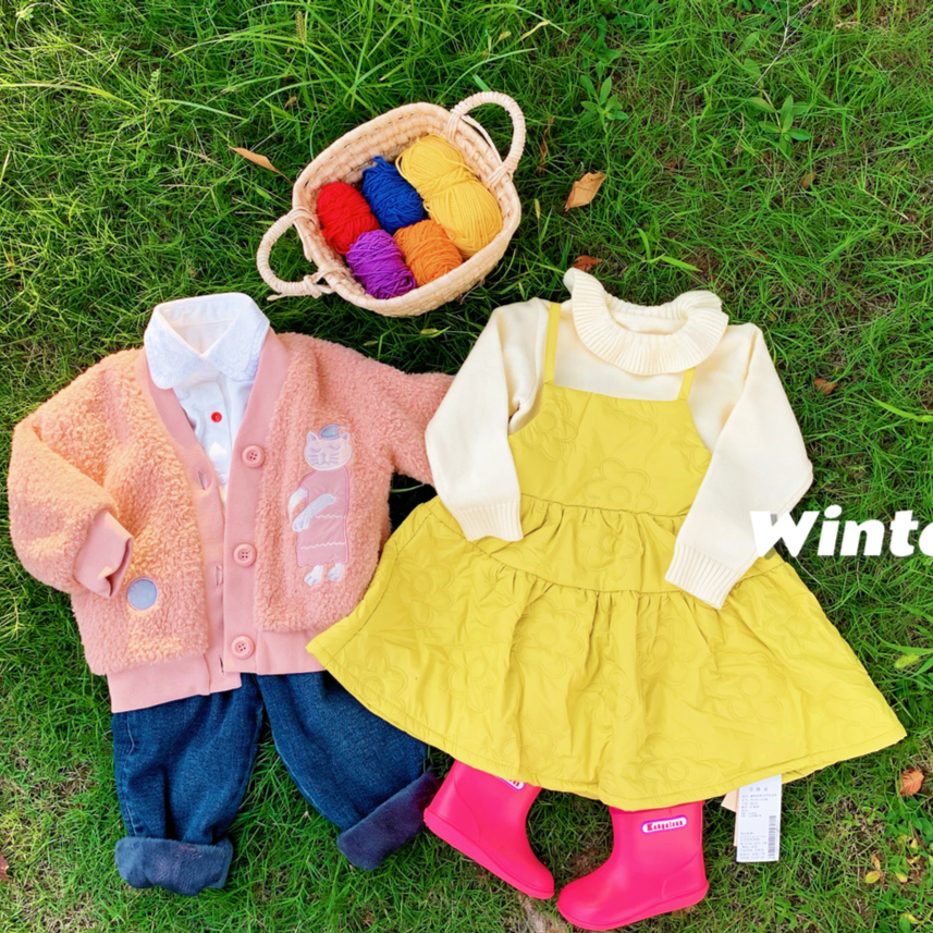 （东升童品201-400编码）韩版儿童男女童2023新款衣秋冬款