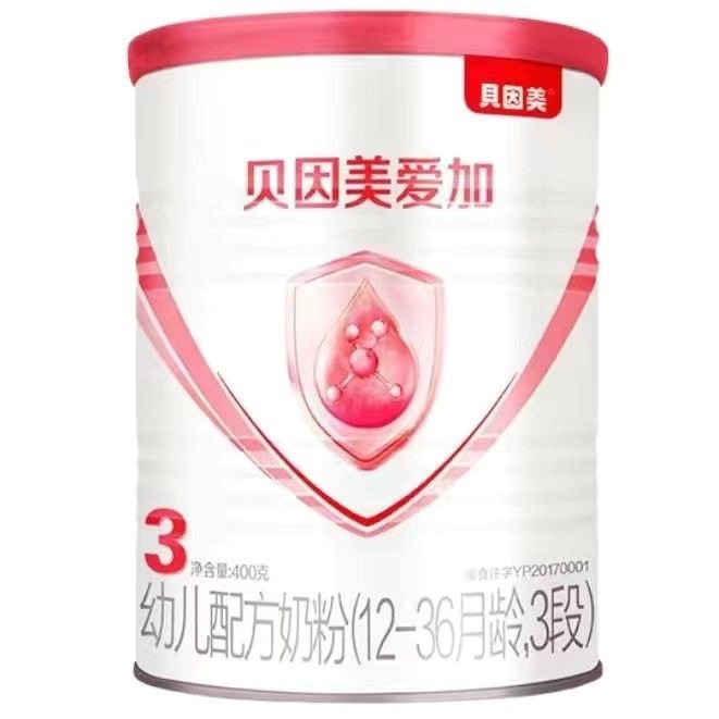 爱家400克奶粉 美庐幼儿母婴优选配方全营养奶粉宝宝脱脂磷脂