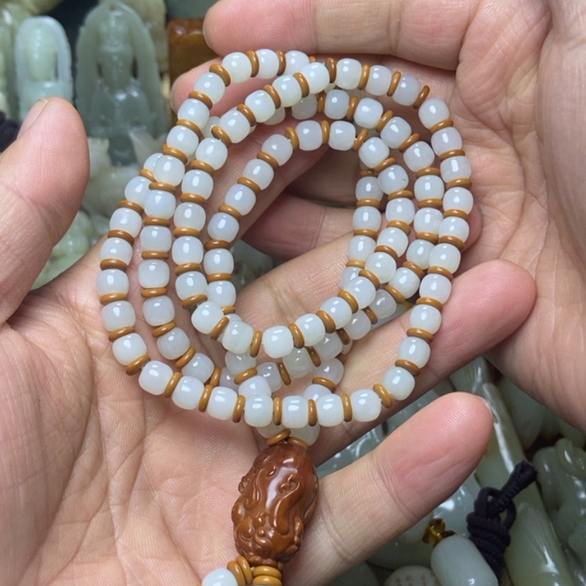 【闪购商品】和田玉挂件未镶嵌乂****图