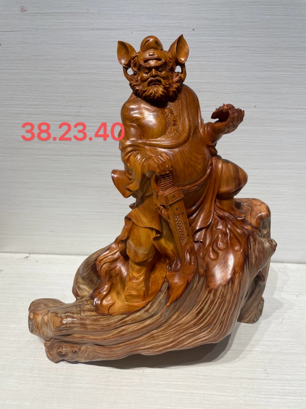 太行崖柏红油料钟馗