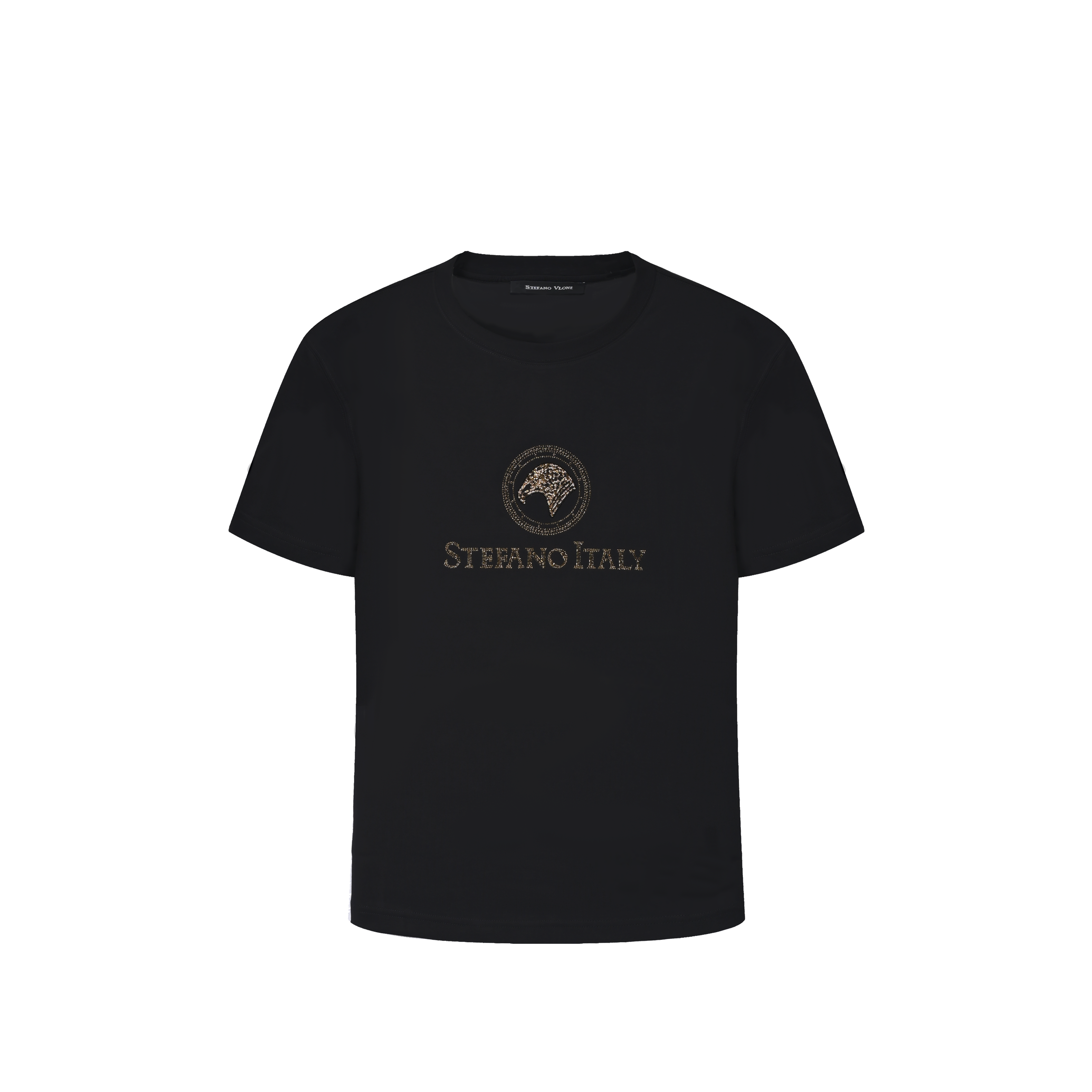 STEFANO VLONE男士时尚休闲短袖高档透气轻奢圆领T恤 8216178343