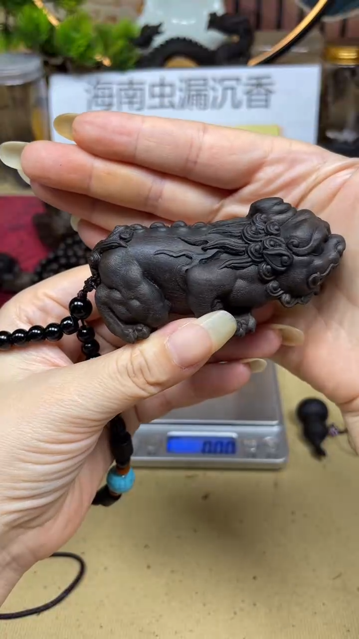 【闪购商品】木长貔貅挂件手把件