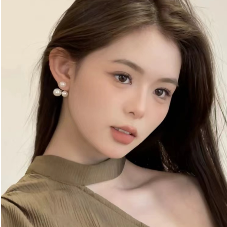 钛钢耳饰 JIA个性简约时尚珠珠耳钉