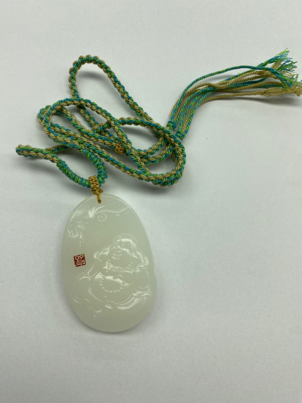 非金属项链 【典藏传承】W051珍藏级别老料纯手工雕刻弗公吊坠
