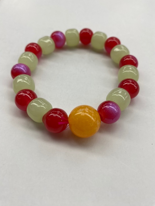 【蓝汇设计】W070油润细腻丝绒晴水设计款手串