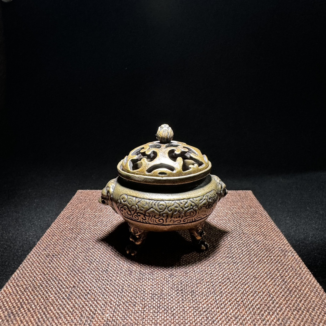 铜制炉禅意中式香薰炉