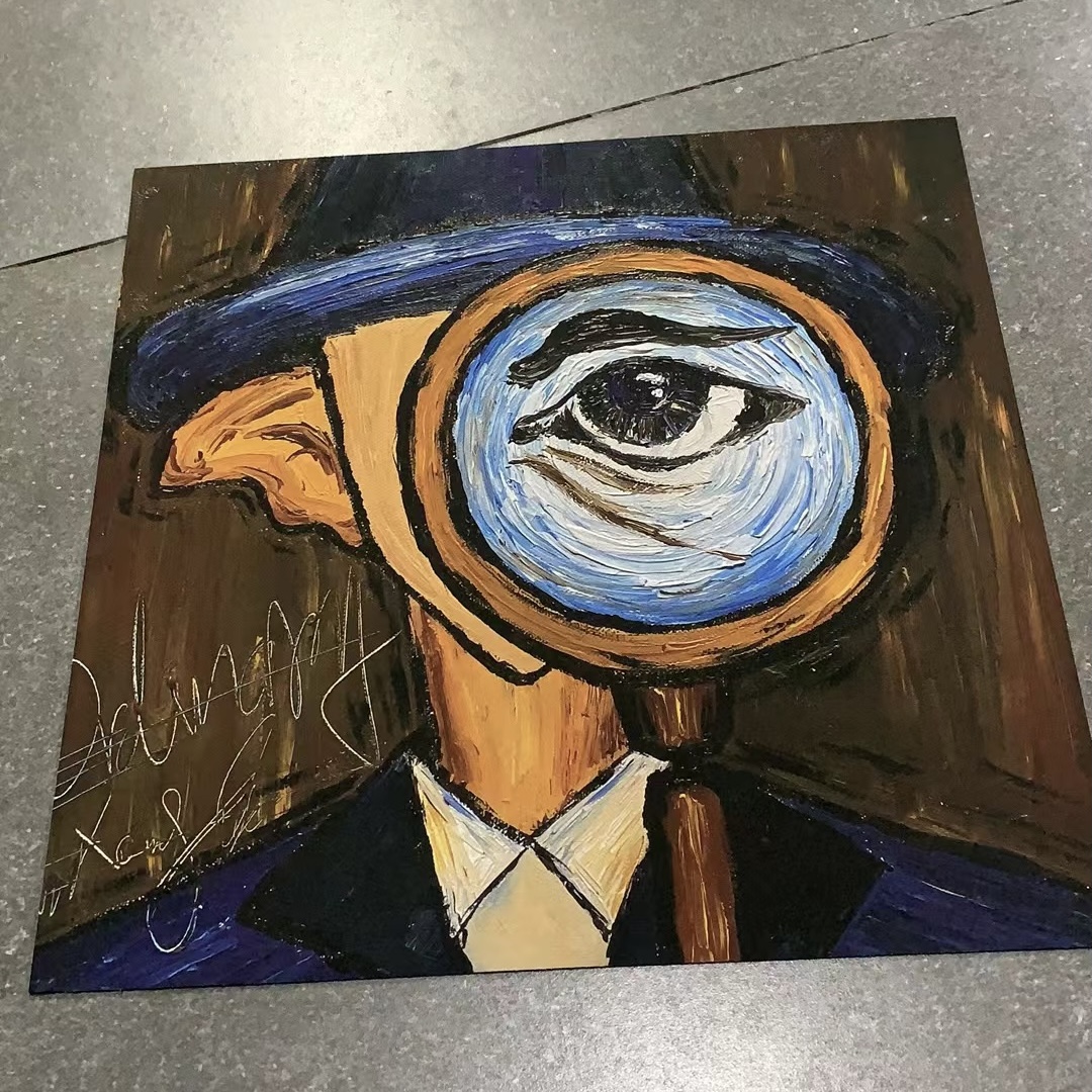 怪叔叔 原创油画地毯 挂毯 装饰品