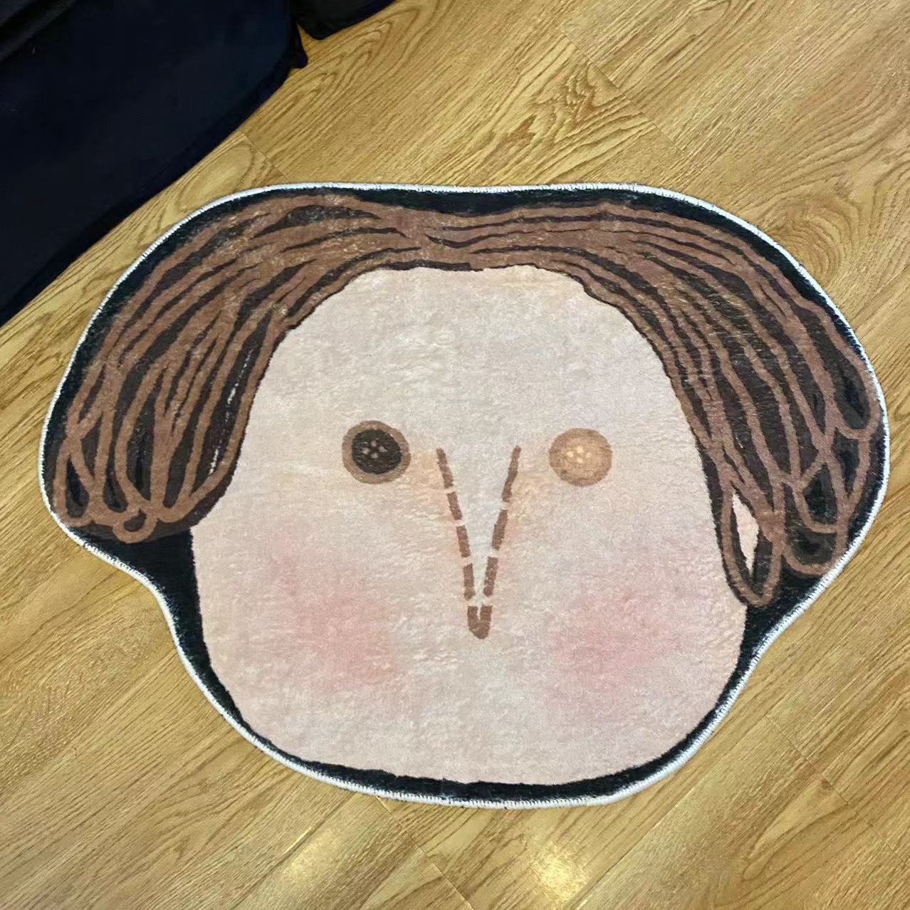 雪媚娘 原创设计面包人系列 地毯 挂毯 艺术衍生品 