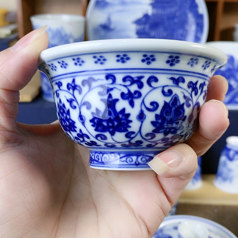 【闪购商品】瓷永乐压手杯