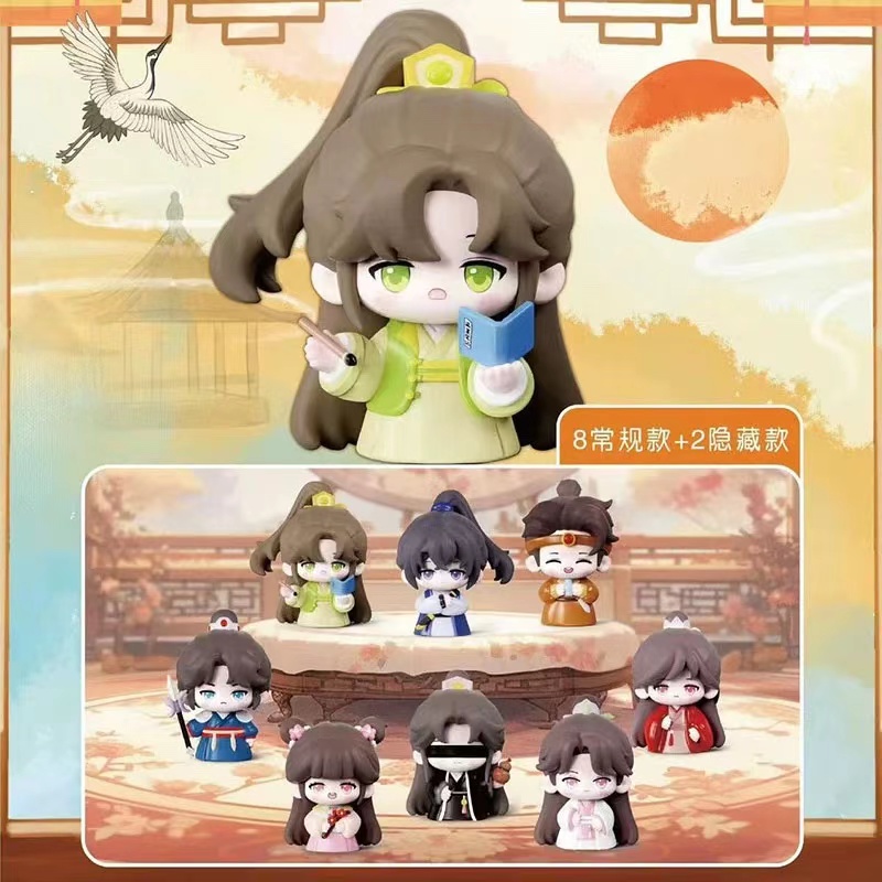 正版盗墓笔记古风系列 趴趴毛绒系列盲盒盲抽