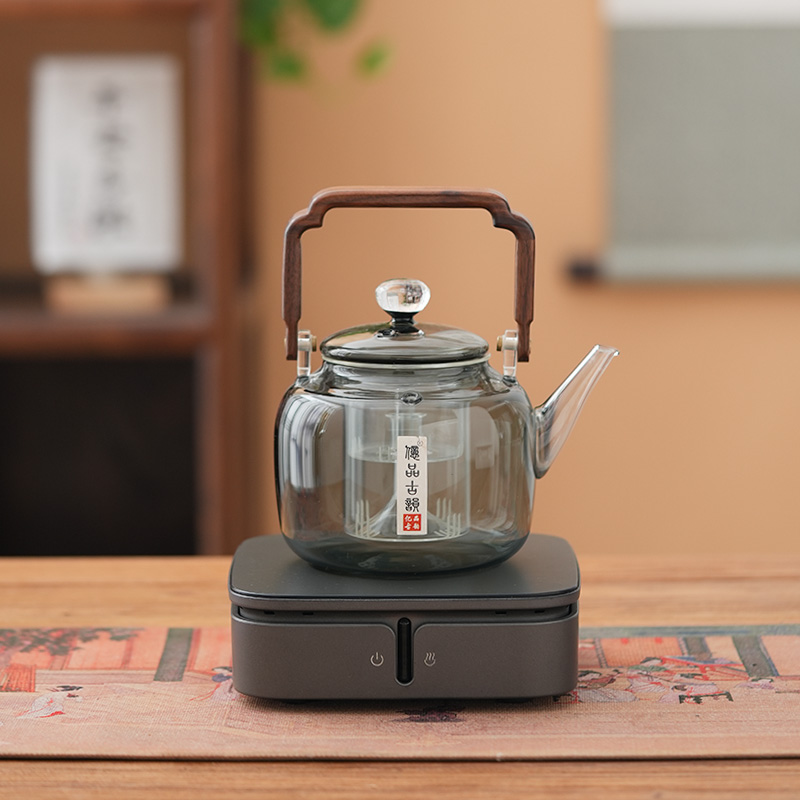 德茗堂猫眼二代电陶炉煮茶壶智能铁壶银壶陶壶专用煮茶电炉