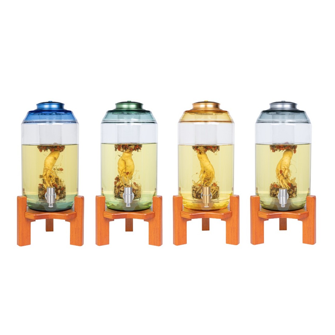 5L1个+10L2个+20L1个高硼硅琉璃高档泡酒仪器透明密封家用18