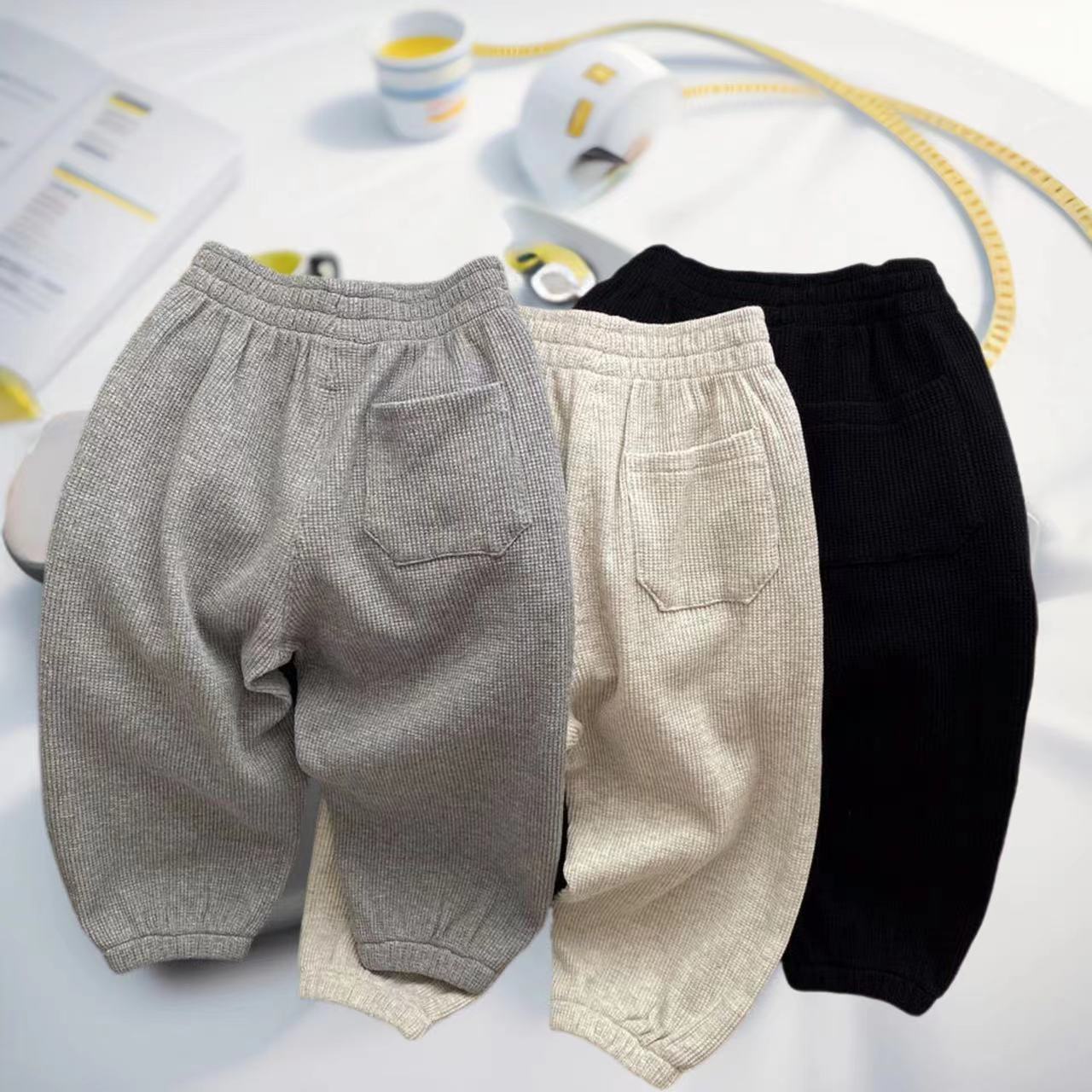 4号+儿童春秋韩版休闲裤宽松时尚运动裤