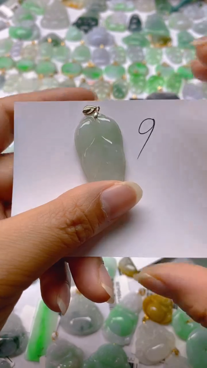 【闪购商品】翡翠颈饰银S925镶嵌1