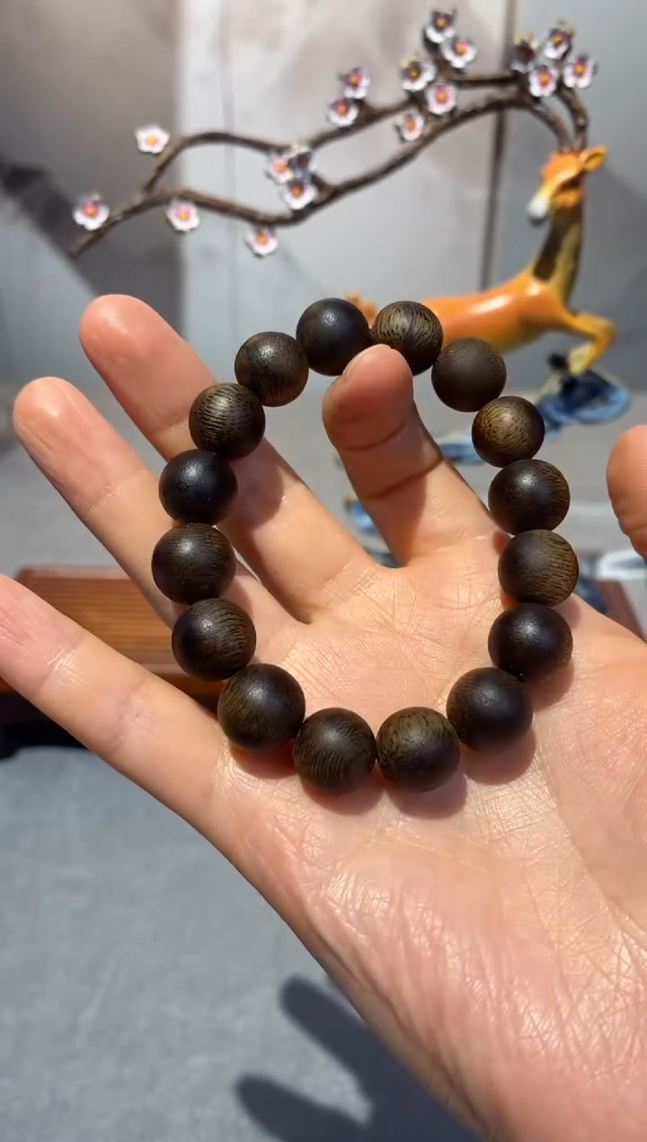 【闪购商品】沉香手串白琪沉水单圈Q1268268