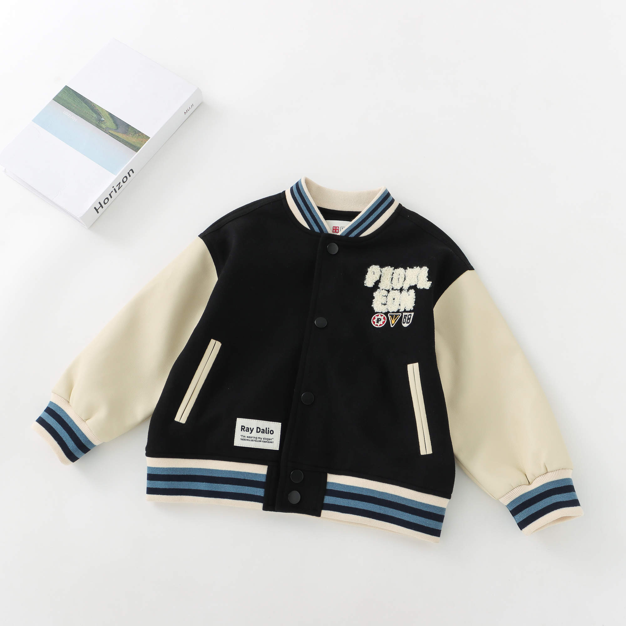 【幼棉光年】秋款 新品 外套  品牌 时尚 儿童 百搭 棒球服 32530