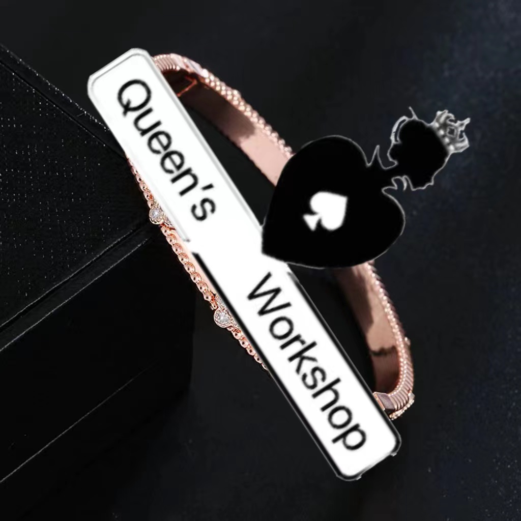 铜合金手镯 【Queen's】18912-84气质万花筒手镯香槟金