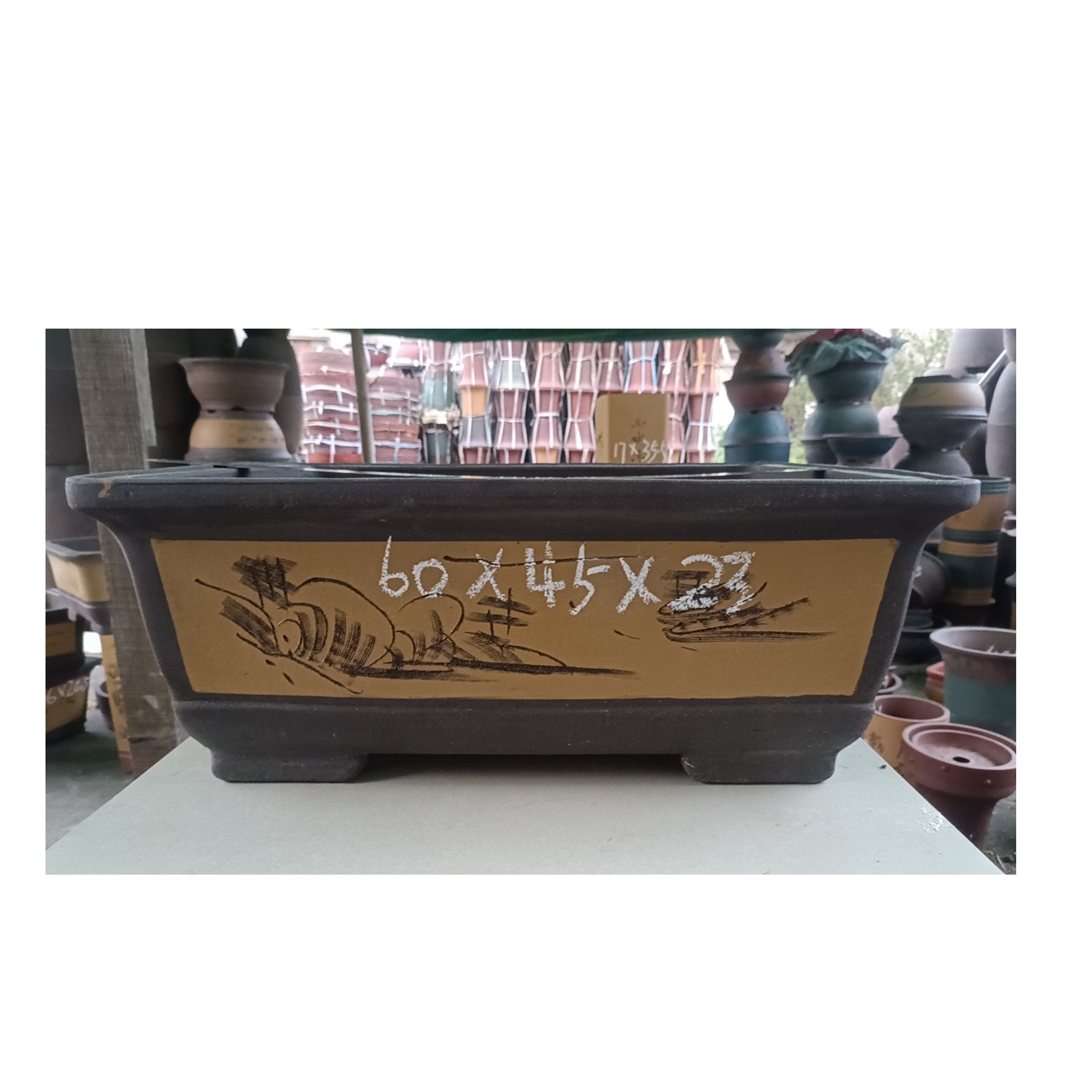 紫砂花盆有无孔菖蒲文竹拇指盆大小号防烂根菖蒲文竹拇指盆大小号