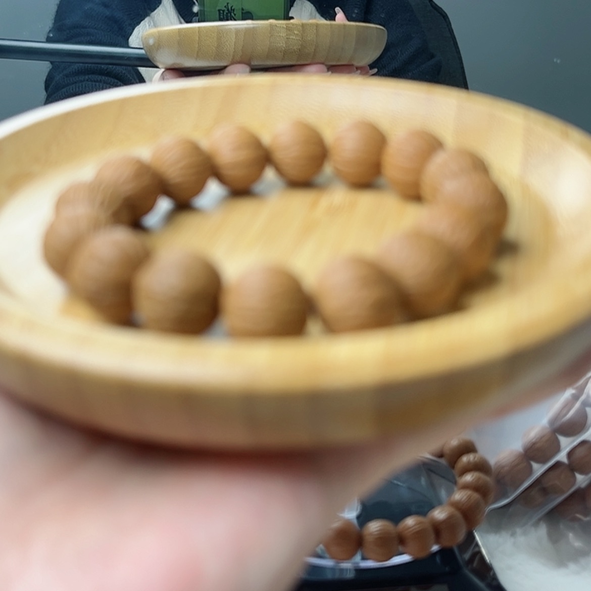 【闪购商品】猴头核桃吊坠铁***士凤羽14+