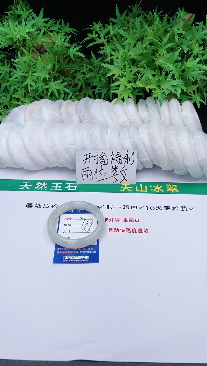 【闪购商品】石英质玉手镯未镶嵌102