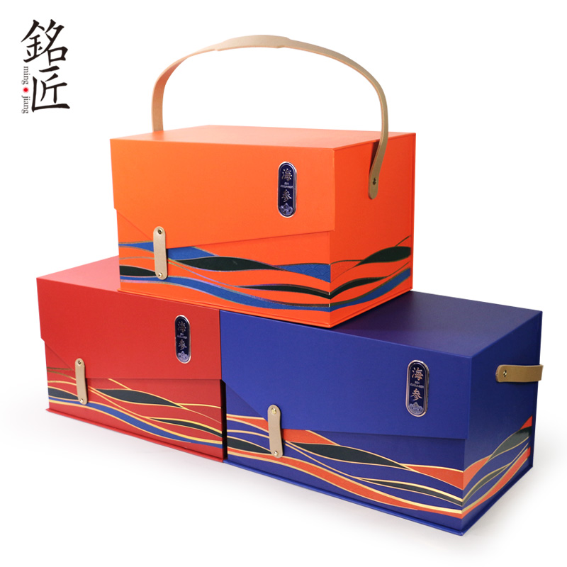 即食海参礼品盒定制2斤装5斤装燕窝礼盒泡沫箱冷藏箱大闸蟹包装盒