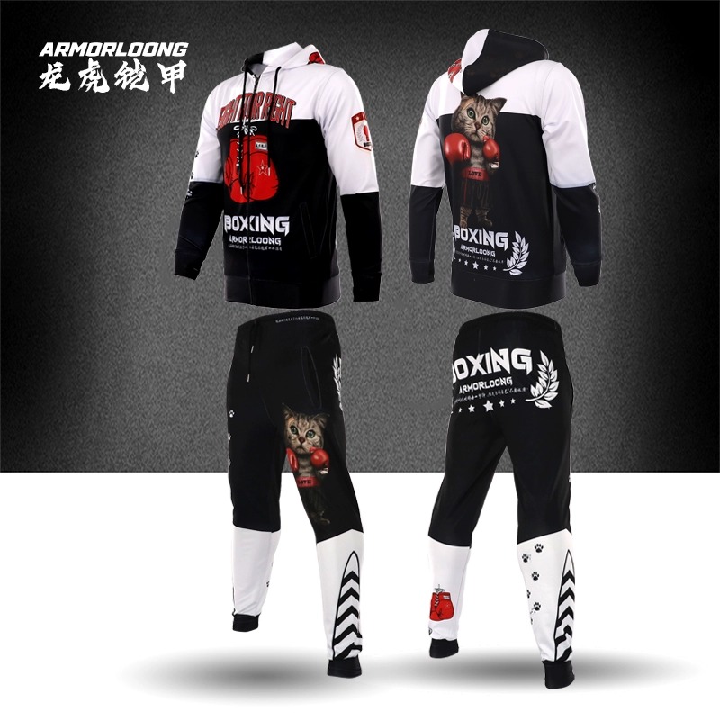 MMA长裤格斗搏击服运动UFC卫衣套装训练比赛拳馆秋季柔术套装