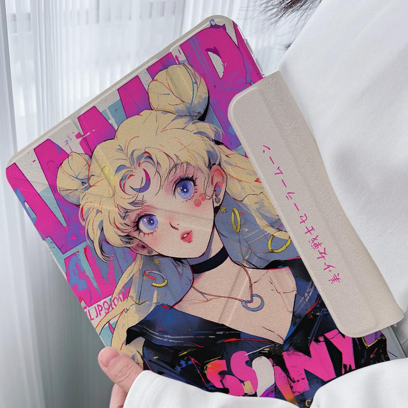 【3+y折x少女】苹果air6平板ipadpro保护套10华为matepad11.5s小米6